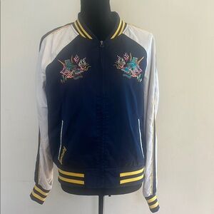 Superdry Sukajan Dragon Embroidered Vintage Bomber Jacket